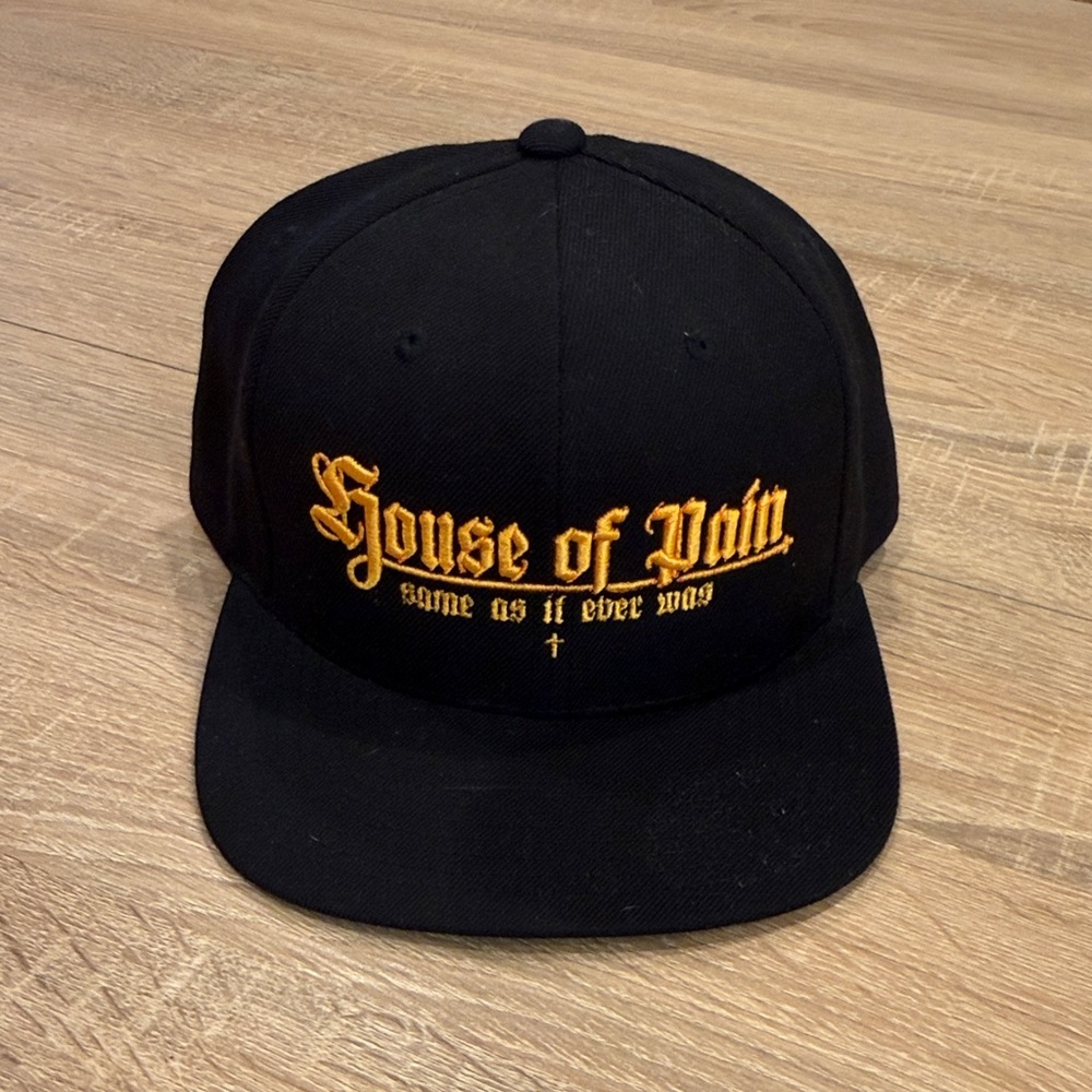 House of Pain Black and Gold Cap